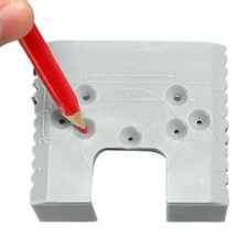 Door Hinge Cut Out Tool Accurate Precision Magnetic Tool Door Hinge Mortise Jig
