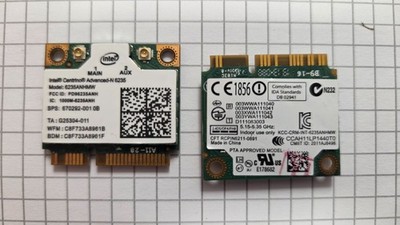 Intel Centrino Advanced-N 6235 Laptop Wireless / WiFi Karte. Modell: 6235ANHMW