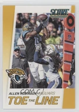 2016 Score Toe the Line Gold Allen Robinson #11 6x3