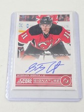 2013-14 score signature Auto Autograph #SS-SG Stephen Gionta