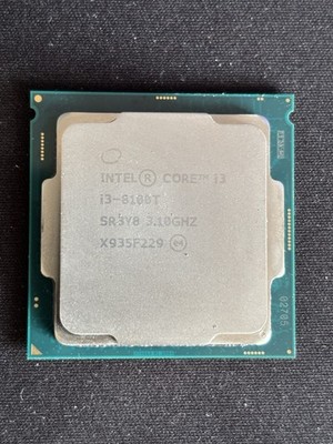 Intel Core i3 | i3-8100T 4C/4T LGA1151 CPU | 3.1GHz | 35W | 6MB Cache
