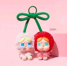 POP MART CRYBABY Crying For Love Plush Pendant Love You Cherry Much Keychain
