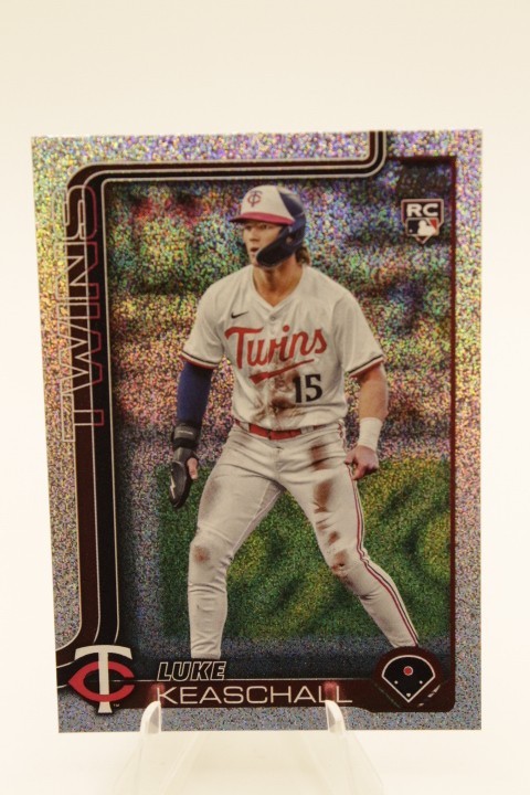 2025 Topps Update Series Sandglitter Luke Keaschall RC Minnesota Twins #US16