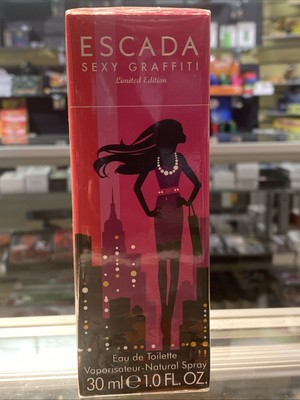 Escada Sexy Graffiti Eau De Toilette 1.0 Oz Discontinued 100% Genuine Guaranteed