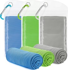 3 Pack Cooling Towel 40"x12" for Neck and face, Ice Towel, Soft Breathable