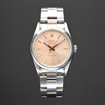 Rolex Air-King 34mm Silver Dial Oyster Bracelet 14000 1993