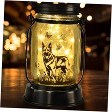 Gifts for Women/Men Solar Lanterns Dog Mom Birthday, Dog Lovers German Shepherd