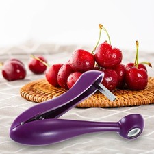 Cherry Olive Pitter Stoner Stone Pit Seed Remover Easy Squeeze Grip New Gift