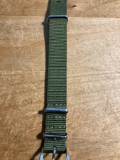 16 mm NATO ® Ballistic Nylon MoD RAF military G10 watchband IW SUISSE 16mm