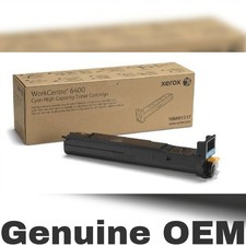 Cartucho de tóner cian Xerox 106R01317 WorkCentre 6400