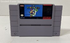 Super Mario World Game Cartridge for Nintendo SNES-Tested