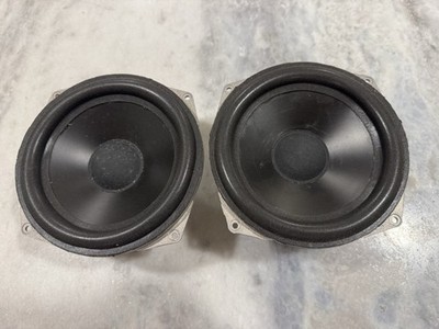 REFOAMED PAIR Paradigm Titan V2 Series Bookshelf Speakers 6  Woofer Drivers Only