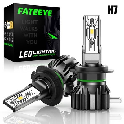 FateEye 2X H7 Auto Scheinwerfer Canbus fehlerfrei 50W Halogen Wei Mit Zulassung