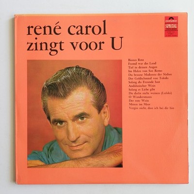 M EX/VG+ 12'' LP René Carol - Peter Alexander zingt voor U Polydor Twin Serie 2LP