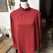 Tunica manica lunga vino DG2 nuova senza etichette taglia 1X