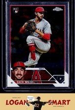 Zack Weiss 2023 Topps Chrome Update #USC155 RC Los Angeles Angels