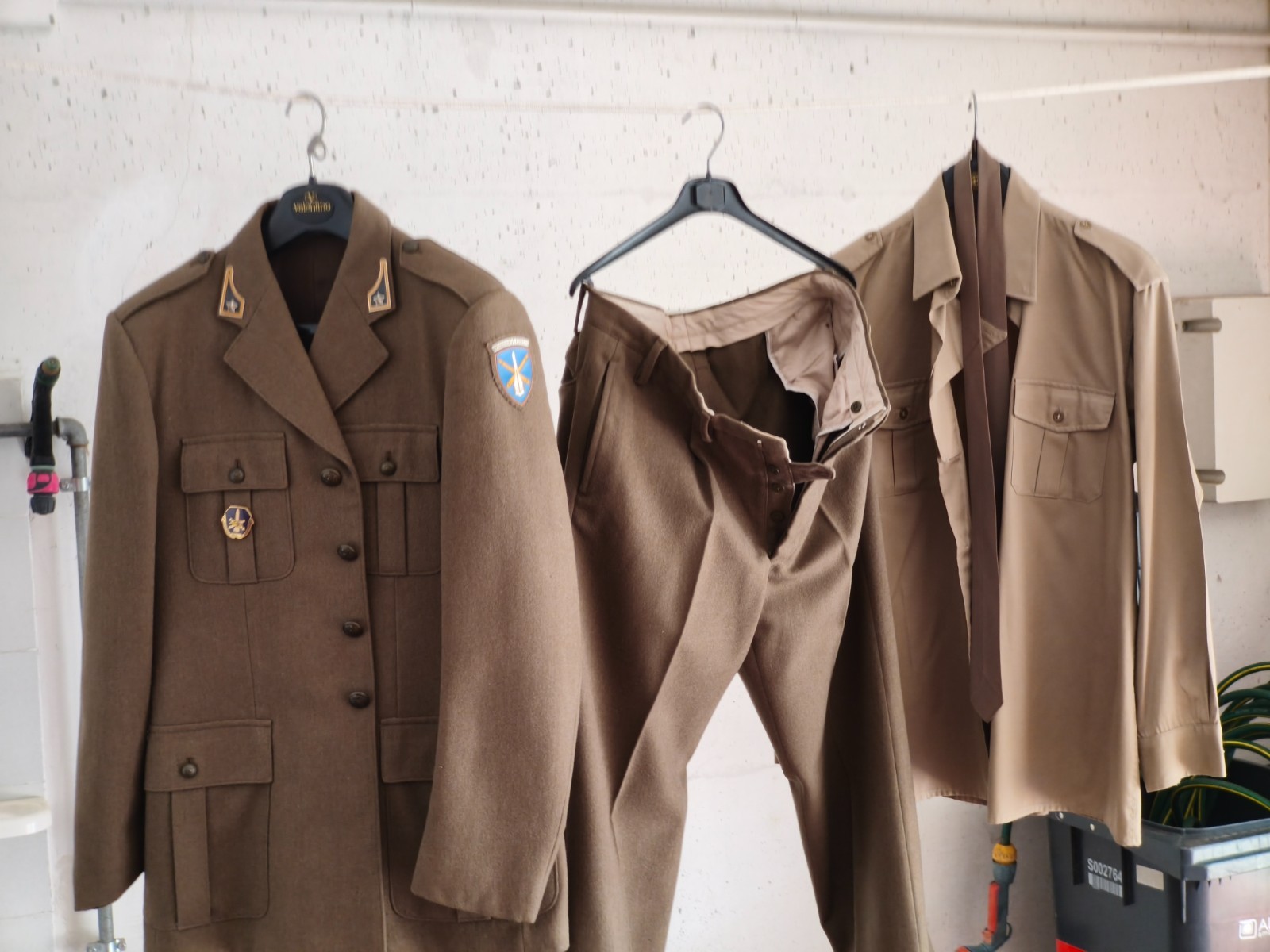 Drop originale invernale Esercito Italiano 1974, Taglia 52, completa di basco