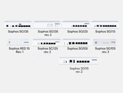 Sophos Firewall Konvolut SG105 SG115 SG125 SG135 RED Geräte | 18 Geräte