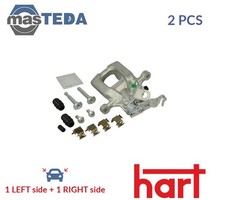 057 347 BRAKE CALIPER BRAKING PAIR REAR HART 2PCS NEW OE REPLACEMENT