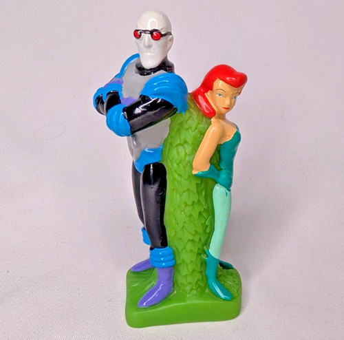 BATMAN ANIMATED Taco Bell 1997 Premium PVC Figure Poison Ivy & Mr Freeze BTAS