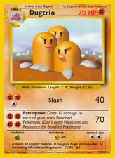 Dugtrio #19 Prices | Pokemon Base Set | Pokemon Cards