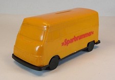 Mercedes Benz Kleinbus Spardose Sparbrummer Kunststoff L&auml;nge 12cm #265