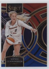 2024 Select WNBA Premier Level Red & Blue Prizm /399 Sophie Cunningham #196 0a3b