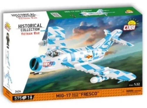 Cobi 2424 - Historical Collection - Vietnam War - MIG-17 NATO Code F - New
