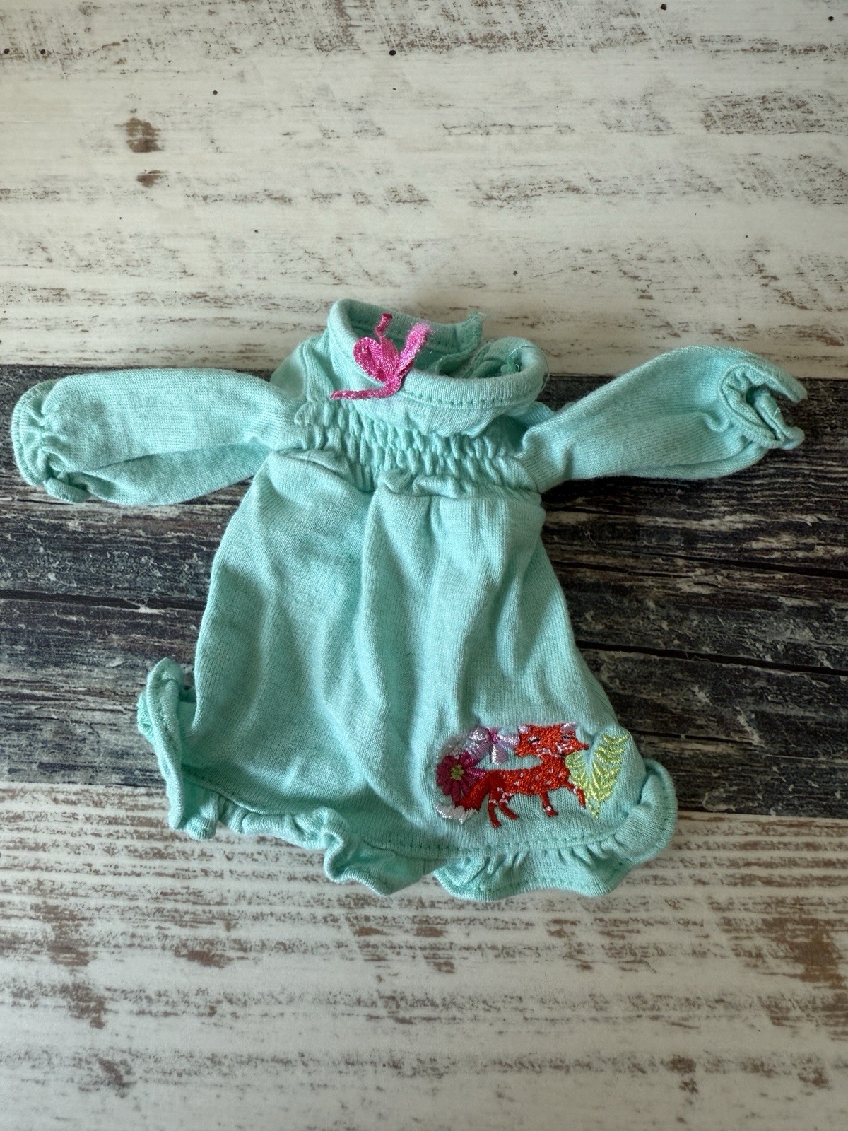 SAOLA American Girl Welliewishers bambola set FOX SLEEPOVER solo pigiama e pantofole