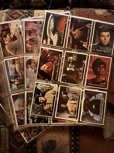 1976 Topps Star Trek TV Series Complete 88 Trading Card Set EX+