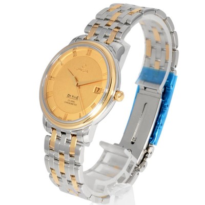 Omega De Ville Co-Axial Cal.2500 Chronometer Gold Silver Automatic