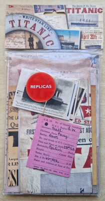 RSM Titanic White Star Line Replicas BN Sealed Pack Plus Additional Post Card