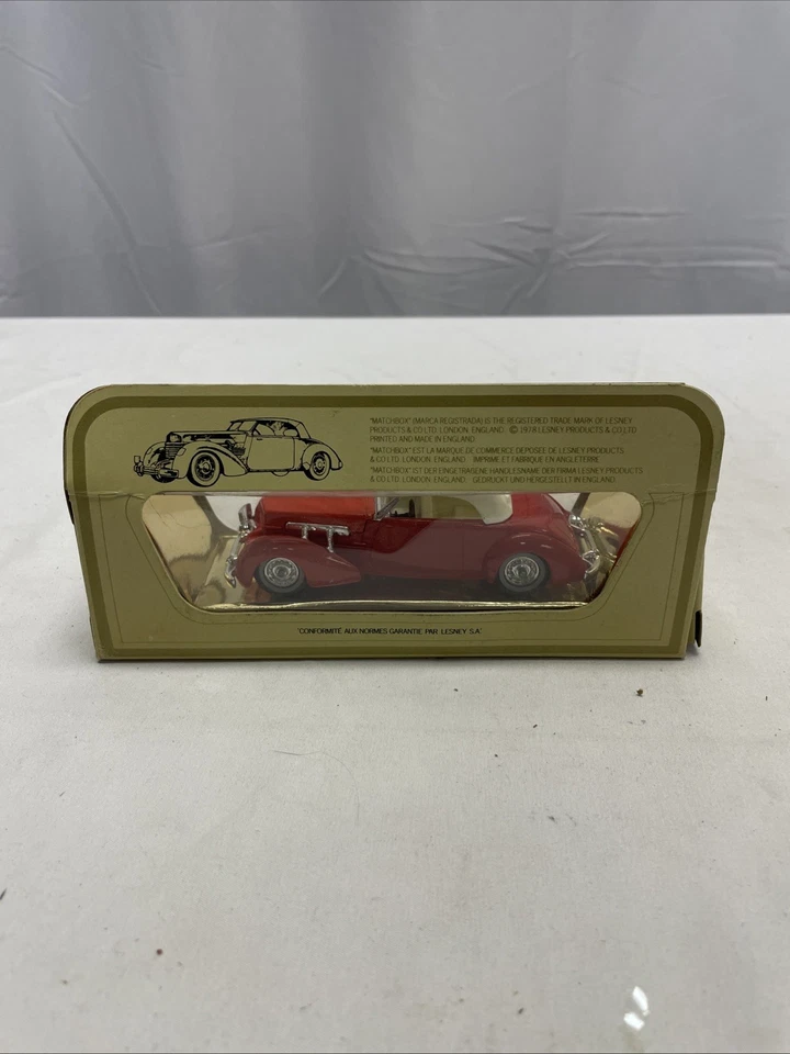 1978 Matchbox Models Of Yesteryear Y-18 1937 Cord 812 England New In Box! - Image 2 of 2