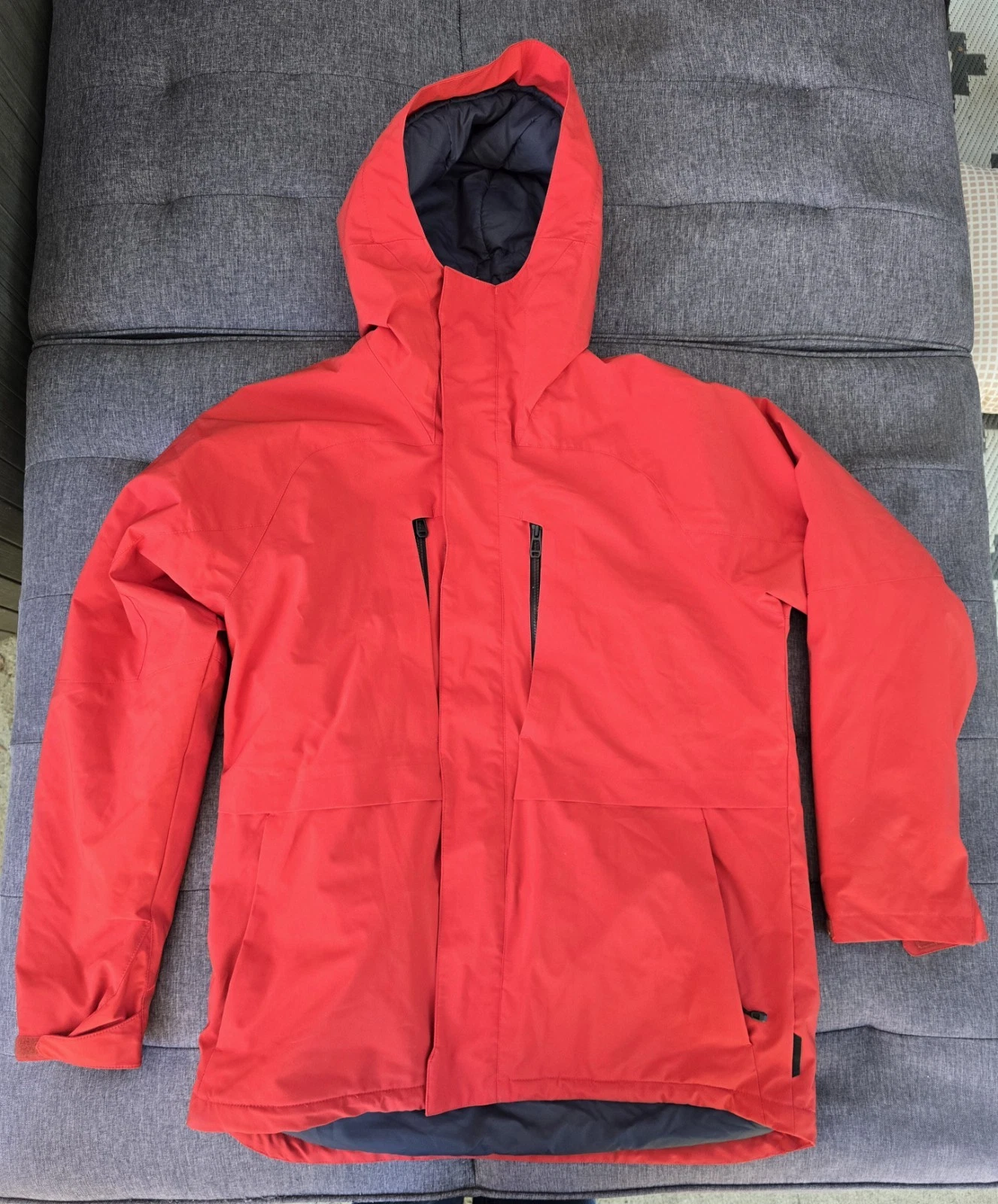 Body Glove Men’s Insulated Ski Snow Jacket Red Size XL NWT Waterproof Hooded
