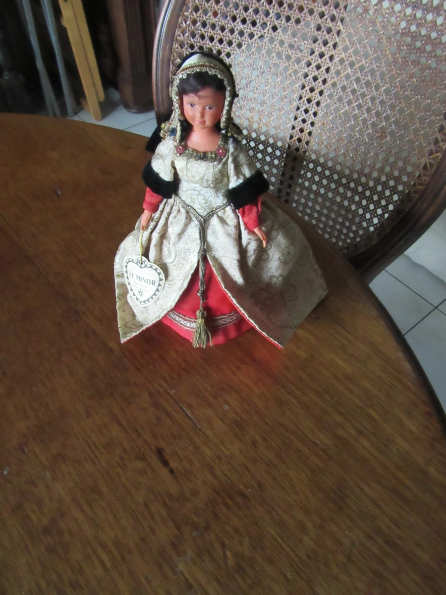 Poupée Folklorique Ancienne De Bretagne (Pont-Aven) - Occasion, En Très Bon état