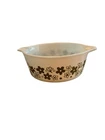 Vintage Pyrex Ovenware Green Spring Blossom Crazy Daisy 1½ pt Casserole Dish 472