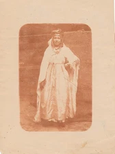 Portrait femme algérienne Algérie v. 1900 photo photographie costume
