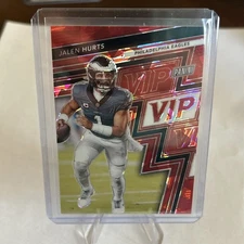 2025 National VIP Gold Pack - Jalen Hurts Red Ice /99, Eagles