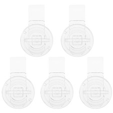 5 Pcs Clasps for Jewellery Boxes Hasp Lock Fastener Clear Mini Latch Door Hasps