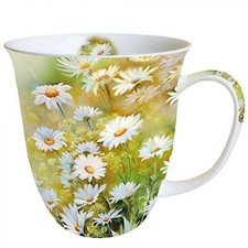Tasse, Porzellantasse FACING THE SUN Margeriten 0,4l by Ambiente