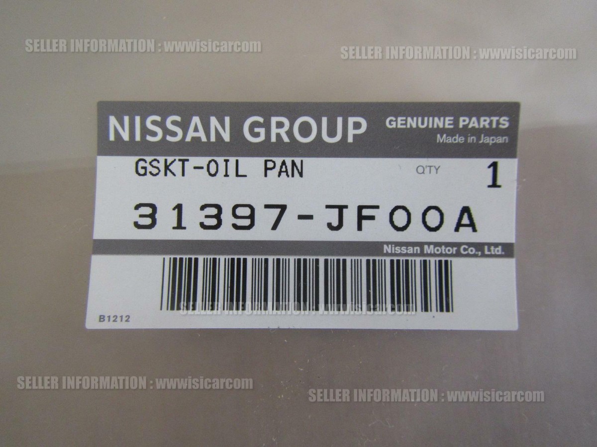 NISSAN GT-R VR38DETT R35 GASKET OIL PAN 31397-JF00A sump carter