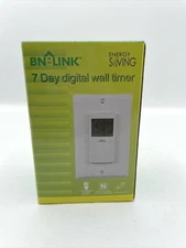 Energy Saving 7 Day Wall Timer by BN-LINK NEW IN BOX