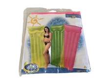 NOS Vintage 2001 Intex The Wet Set Air Mat Pool Float #59717 72" x 30"