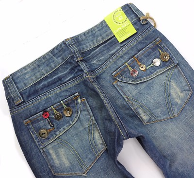 CW11 NEU CUTE WELL Damen Jeans Hose TB391 Gr. 40 W26 L32 Jeanshose gerades Bein
