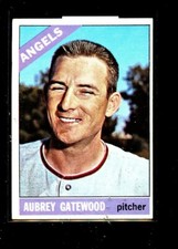 1966 TOPPS #42 AUBREY GATEWOOD ANGELS EX+  E03466