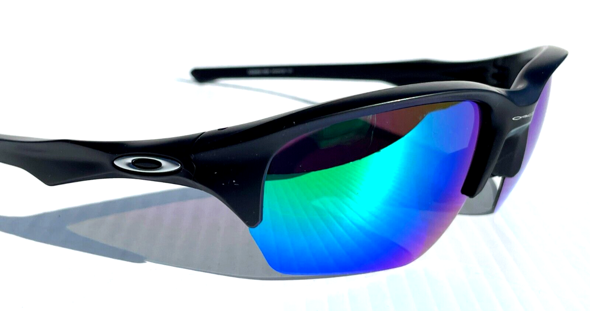 Buy NEW Oakley FLAK BETA Matte Black POLARIZED Galaxy Jade
