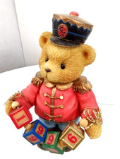 Cherished Teddies 1996 176044 Striking up another Year Toy Solider Bear Figurine