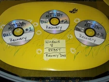 Toshiba All In One PC Model PX35T-a2300 Windows 8 Recovery Discs (3)
