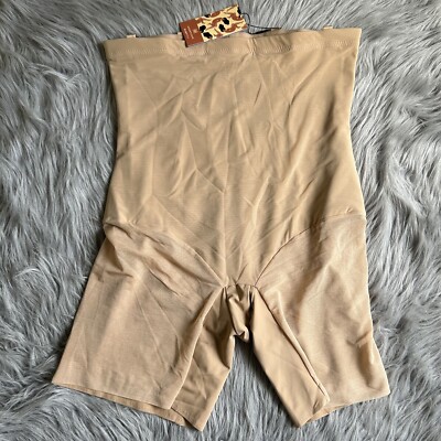 HoneyLove Sculpt Wear SuperPower Short Womens Size 3X Sand Shapewear