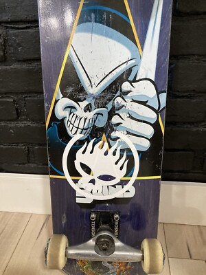 Vintage 2009 BLIND SKATEBOARDS CLOCKWORK ORANGE REAPER Skateboard